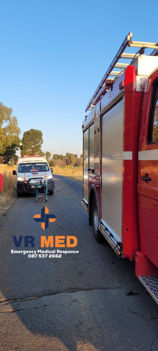 _ArriveAlive's tweet photo. One person was extricated from a vehicle after a crash on the Abrahamkraal Road, Bloemfontein
https://t.co/EfZY37YJgk
#ArriveAlive #VRMedical https://t.co/LzspwS4KCH