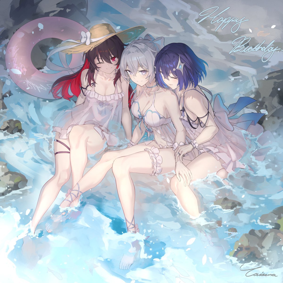 Happy birthday~~
#SeeleVollerei #Bronya #Bronyaseele #Honkailmpact3rd #崩壞3rd #ゼーレ・フェレライ #ブローニャ・ザイチク