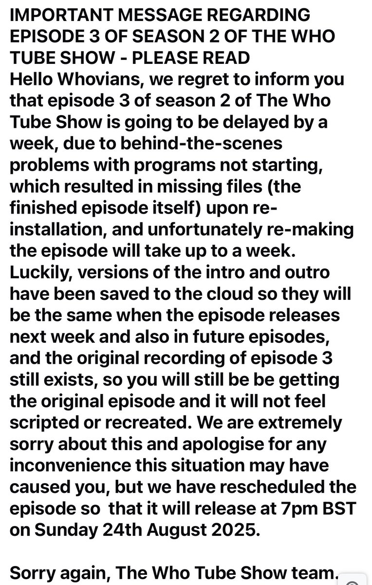 The Who Tube Show tweet media