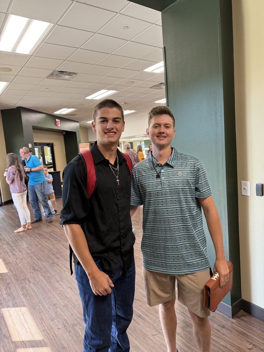 Keeping the first things first….
My roomate and I went to early service our first Sunday in Tyler.