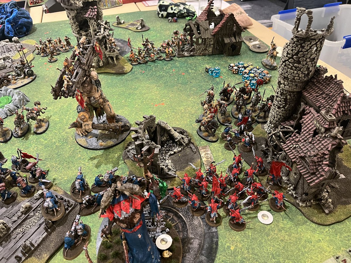 NashofSigmar's tweet photo. 2025 Nashcon AoS GT is underway! I’ve been woefully bad at taking pictures this year, but here is a thread of the action from day 1 &amp; 2 🧵 #nashconAoSGT https://t.co/evihS7DxNs
