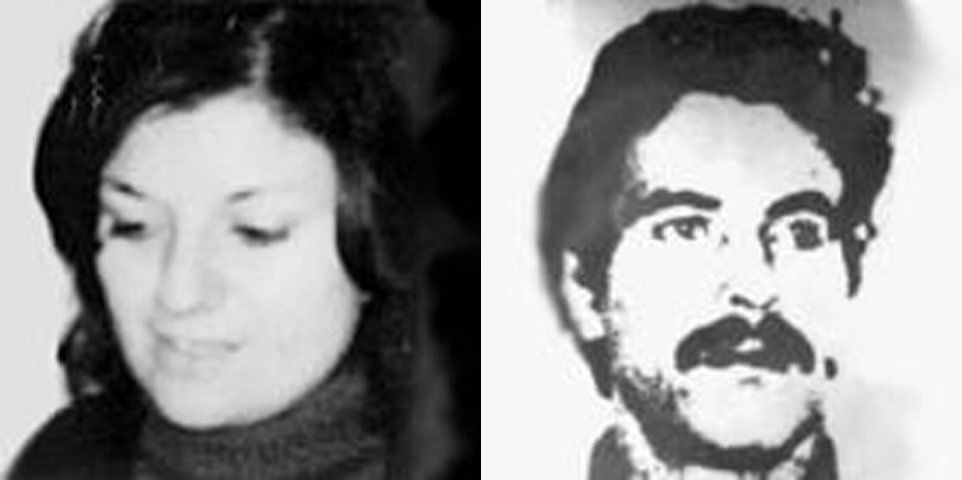 ANPIRomaPosti's tweet photo. Militante nei #Montoneros, #EdgardoPatricioMoyano venne sequestrato il #18agosto 1977 probabilmente a #BuenosAires.Sua moglie, #ElbaAltamirano, anch'essa #montonera, fu rapita invece il #14gennaio 1978 a #Carapachay. Avevano 30 e 27 anni.
Scomparsi. https://t.co/cwqTD62Zmv