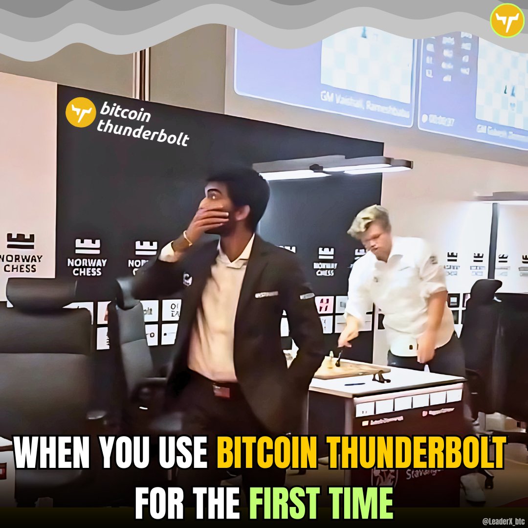 RANA | Bitcoin Thunderbolt ⚡ (@leaderx_btc) on Twitter photo That face when you realize <a href="/nubit_org/">Nubit | Bitcoin Thunderbolt</a>’s Bitcoin Thunderbolt has already settled 6.7M+ transactions and you’re still stuck on slow lanes 😂⚡
Bitcoin Alpha + Thunderbolt = the upgrade maxis never saw coming. That face when you realize <a href="/nubit_org/">Nubit | Bitcoin Thunderbolt</a>’s Bitcoin Thunderbolt has already settled 6.7M+ transactions and you’re still stuck on slow lanes 😂⚡
Bitcoin Alpha + Thunderbolt = the upgrade maxis never saw coming.