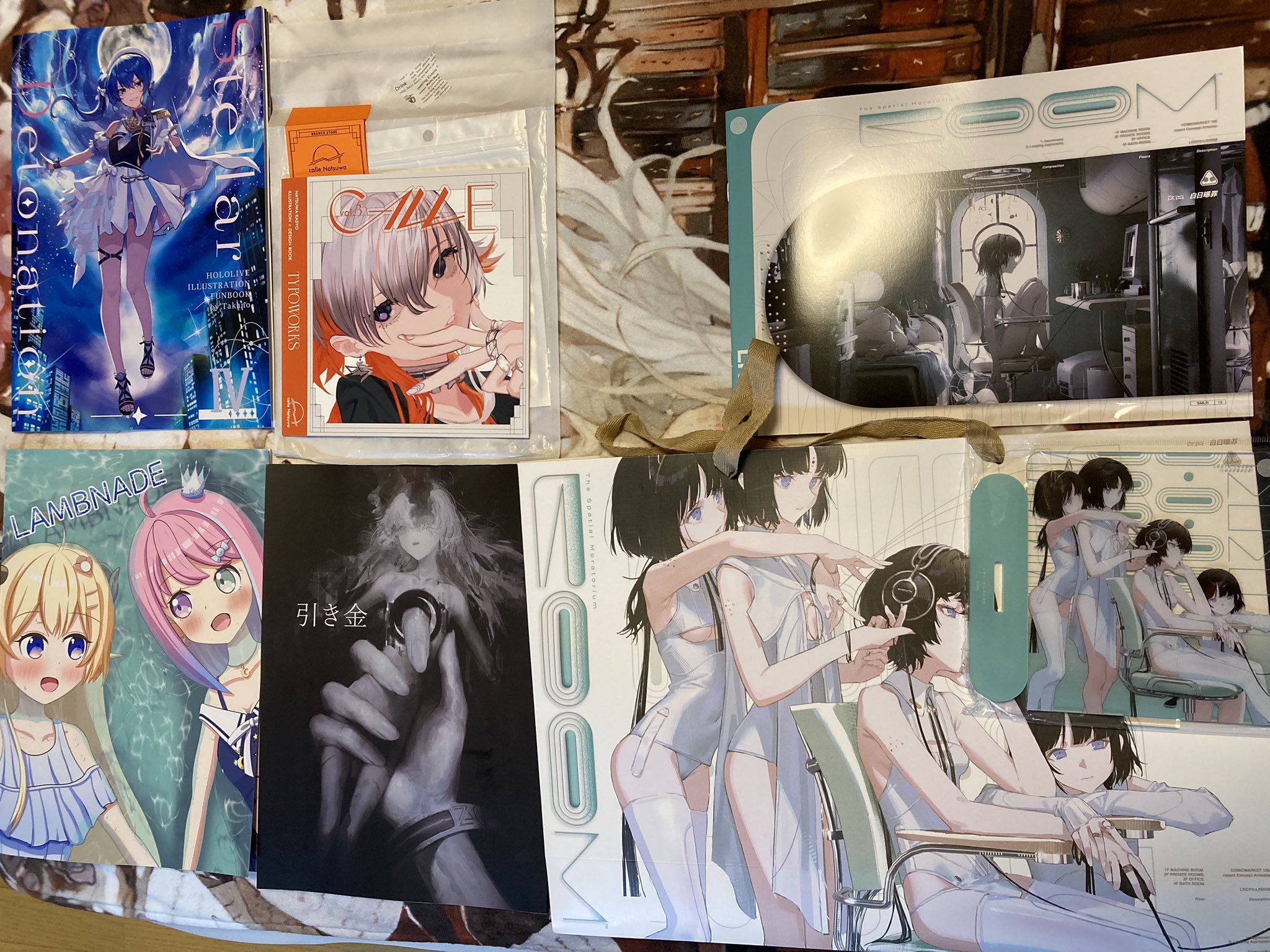 C106 Rin☆Yuu 雪花ラミィ新刊セット C106 リン☆ユウ Rin☆Yuu 会場限定新刊セット 雪花ラミィ コミケ リン