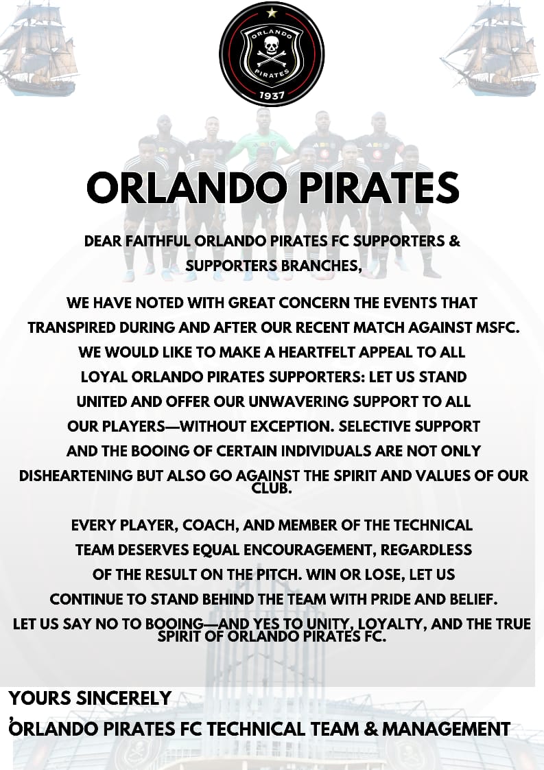 #OnceAlways <a href="/orlandopirates/">Orlando Pirates</a>
