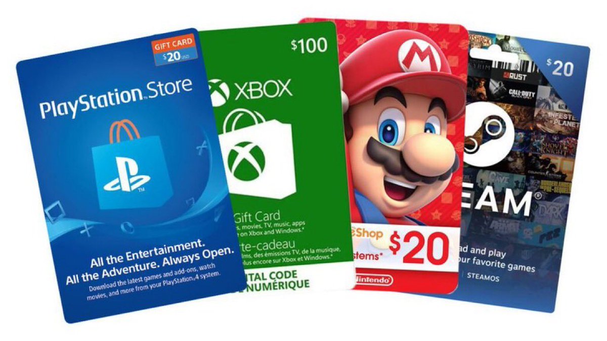FUTX TRADING 🧪 (@futxtrading) on Twitter photo 🚨GIVEAWAY🚨
I'm giving away 5*20 $ gift card of your choice : #Xbox #PlayStation #Nintendo #Steam
To enter:
1️⃣ Like
2️⃣ RT🔁
3️⃣Follow : <a href="/FUTxTrading/">FUT TRADING 🧪</a> & <a href="/Willgamesplug/">Will Gaming Selling MUT&CUT26 Coins |MLB Stubs</a>
4️⃣Comment Your Platform and Your Favorite Game this year💖
Good Luck 🚨GIVEAWAY🚨
I'm giving away 5*20 $ gift card of your choice : #Xbox #PlayStation #Nintendo #Steam
To enter:
1️⃣ Like
2️⃣ RT🔁
3️⃣Follow : <a href="/FUTxTrading/">FUT TRADING 🧪</a> & <a href="/Willgamesplug/">Will Gaming Selling MUT&CUT26 Coins |MLB Stubs</a>
4️⃣Comment Your Platform and Your Favorite Game this year💖
Good Luck