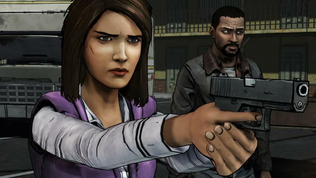 Conexcu7's tweet photo. The walking dead. Yo esperaba un estilo al dead island cuando lo jugué... Pero era todo lo contrario, es una historia narrativa en el que tenias que tomar decisiones y algunas eran muy duras de tomar... Eso si la historia era buena y te mantenía dentro del juego en todo momento. https://t.co/Texz20r5az