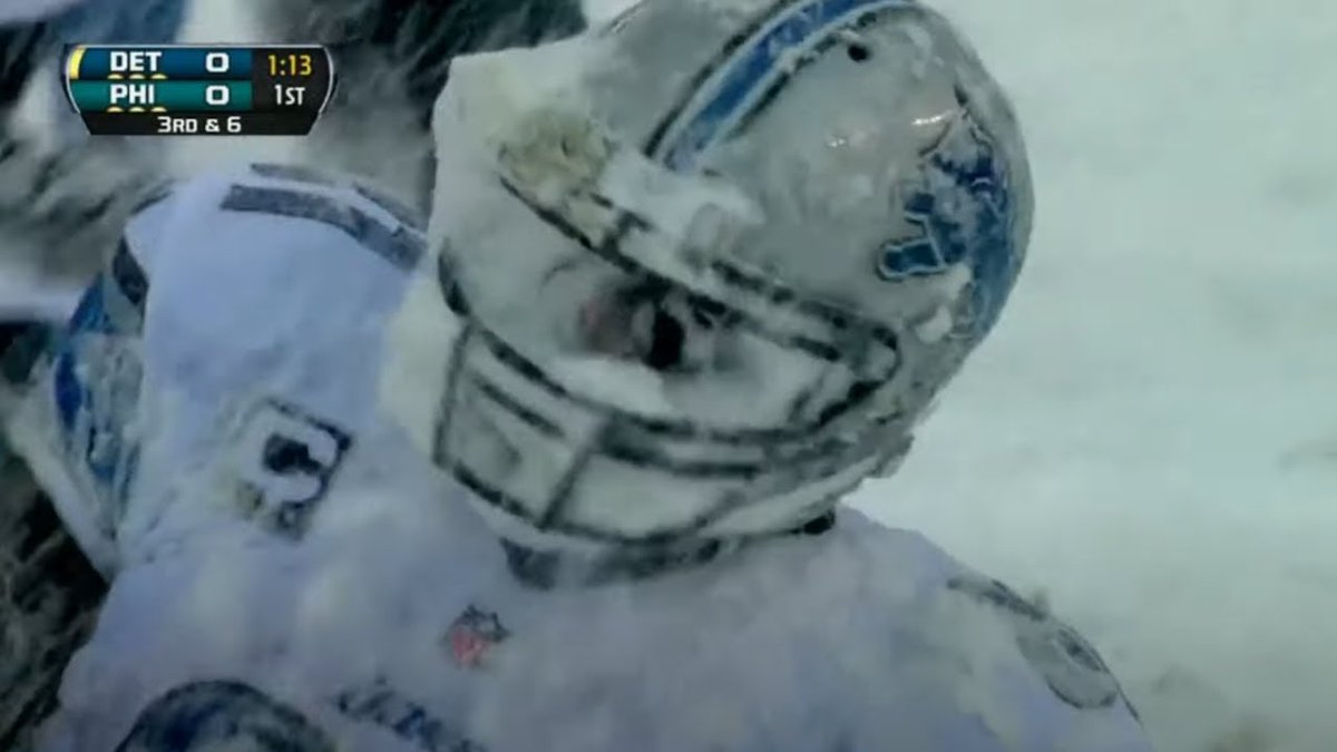 Lions fans know who this is…. And the play it happened on….

#OnePride