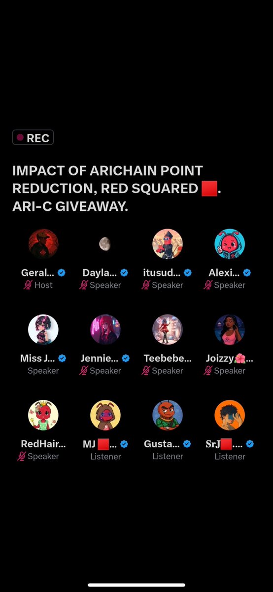 Teebebe |Arichain (@acupoftii) on Twitter photo Wow !!! The first of many more to come . Today was exciting , Tomorrow might even be more exciting . Thank you for having me <a href="/Gerald_yea/">Gerald 🟥 | Arichain</a> <a href="/Mrjepec/">itusudah 🟥 | Arichain</a> <a href="/iamalexfalcon/">Alex Falcon</a> <a href="/Jennychuks7_71/">Miss J 🟥 | Arichain (3/3)</a> <a href="/AlisonSokuma/">Alison 🟥.Ari 🐜</a> <a href="/Daylami666/">Daylami 🟥 | Arichain</a> and <a href="/phocus__t/">Gustavo 🟥 | Arichain</a> .
Thank you to <a href="/Arichain_/">Arichain 🟥</a> <a href="/haeriweb3/">Haeri💫 🟥ㅣArichain</a> <a href="/Ari_Michelle9/">Michelle 🟥ㅣArichain</a> Wow !!! The first of many more to come . Today was exciting , Tomorrow might even be more exciting . Thank you for having me <a href="/Gerald_yea/">Gerald 🟥 | Arichain</a> <a href="/Mrjepec/">itusudah 🟥 | Arichain</a> <a href="/iamalexfalcon/">Alex Falcon</a> <a href="/Jennychuks7_71/">Miss J 🟥 | Arichain (3/3)</a> <a href="/AlisonSokuma/">Alison 🟥.Ari 🐜</a> <a href="/Daylami666/">Daylami 🟥 | Arichain</a> and <a href="/phocus__t/">Gustavo 🟥 | Arichain</a> .
Thank you to <a href="/Arichain_/">Arichain 🟥</a> <a href="/haeriweb3/">Haeri💫 🟥ㅣArichain</a> <a href="/Ari_Michelle9/">Michelle 🟥ㅣArichain</a>