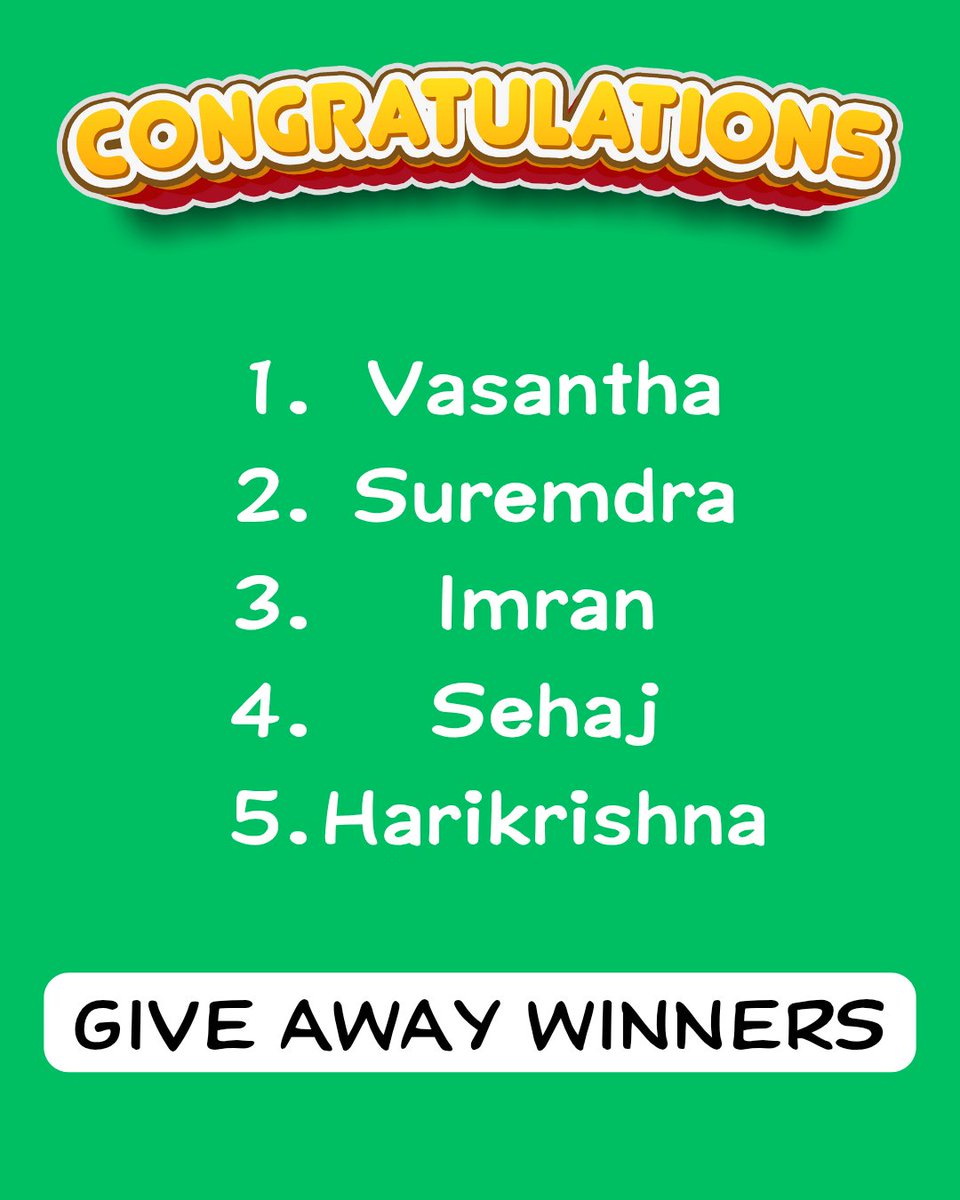 heythetechnical's tweet photo. #Giveaway Winners 🏆📊🔥 https://t.co/9vKFvpjJ76
