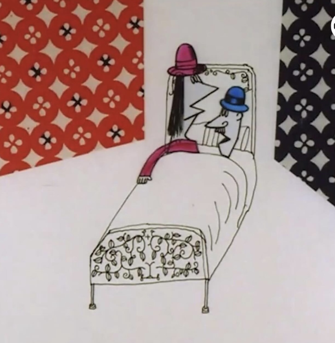 Our Yōji Kuri focus continues this August!

LOVE (1963) satirises romantic life during an era of changing sexual mores, and brought Kuri international acclaim at the time.

<a href="/matsu_fusako/">松房子</a> <a href="/yojikuri/">久里洋二　一般社団法人久里実験漫画工房</a> 
collabjapan.org/events/2025/au…