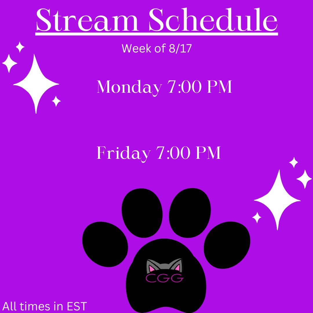 Have a great week! 
Link in bio 🥰
#twitch