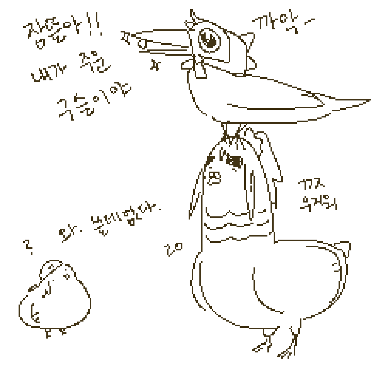 Well030__'s tweet photo. 공뇽은 까마귀이지 않을까? https://t.co/5CkVrhy2Sw