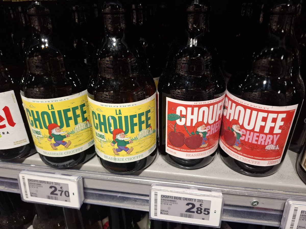 marie_camarade's tweet photo. Omg... ils ont pris le délire chouffin et ils en ont fait une bière... https://t.co/qbMdYPFP1l