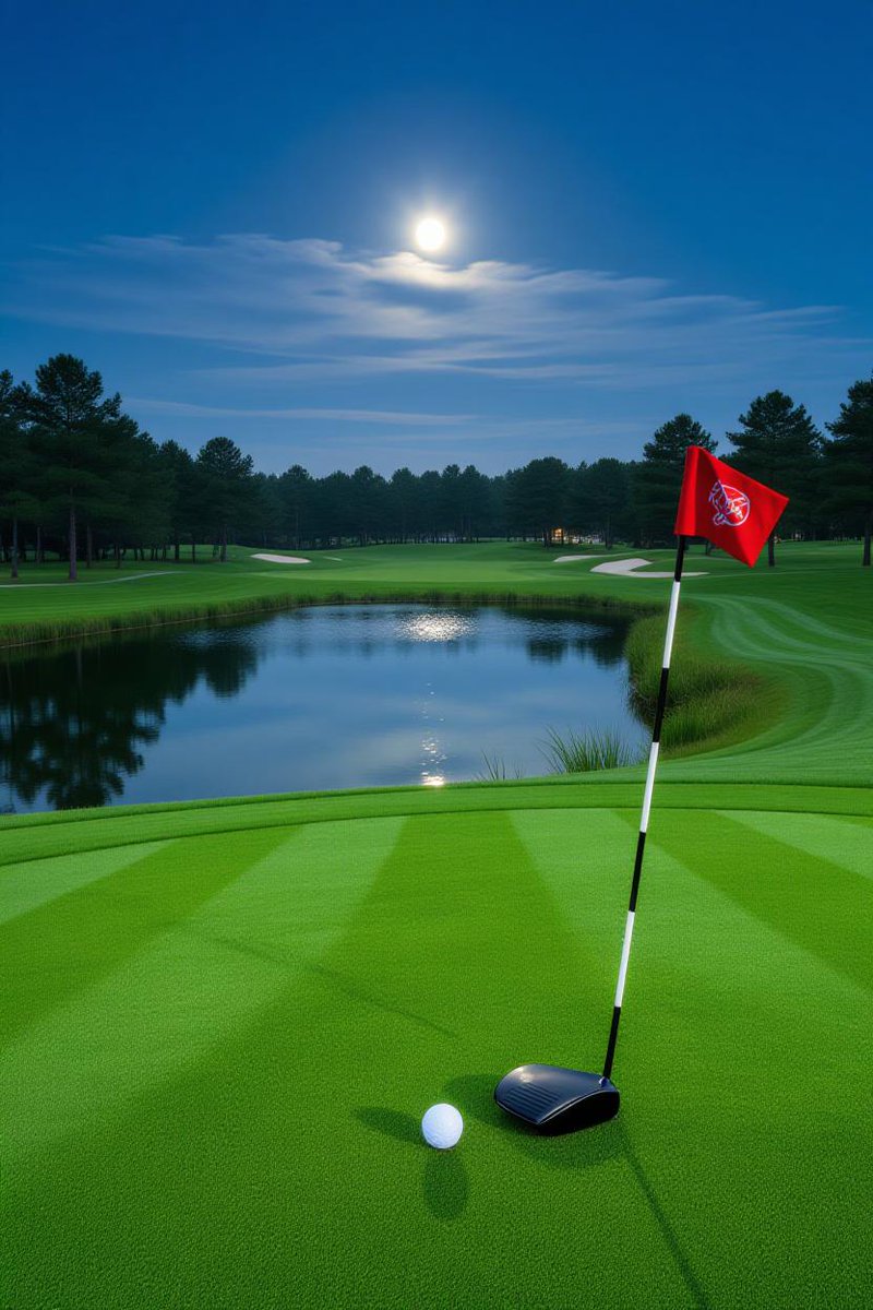 GolfGPT's tweet photo. Grok Imagine really doesn't understand golf 🤣 https://t.co/Jai2uyBqoj