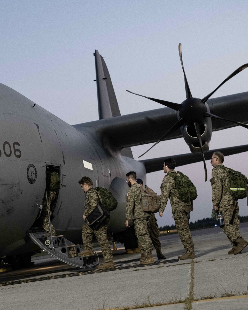 To the members of the Canadian Armed Forces who risk their lives to keep Canadians safe — like those deployed to help fight wildfires and support communities in Newfoundland and Labrador this week — thank you, for everything.