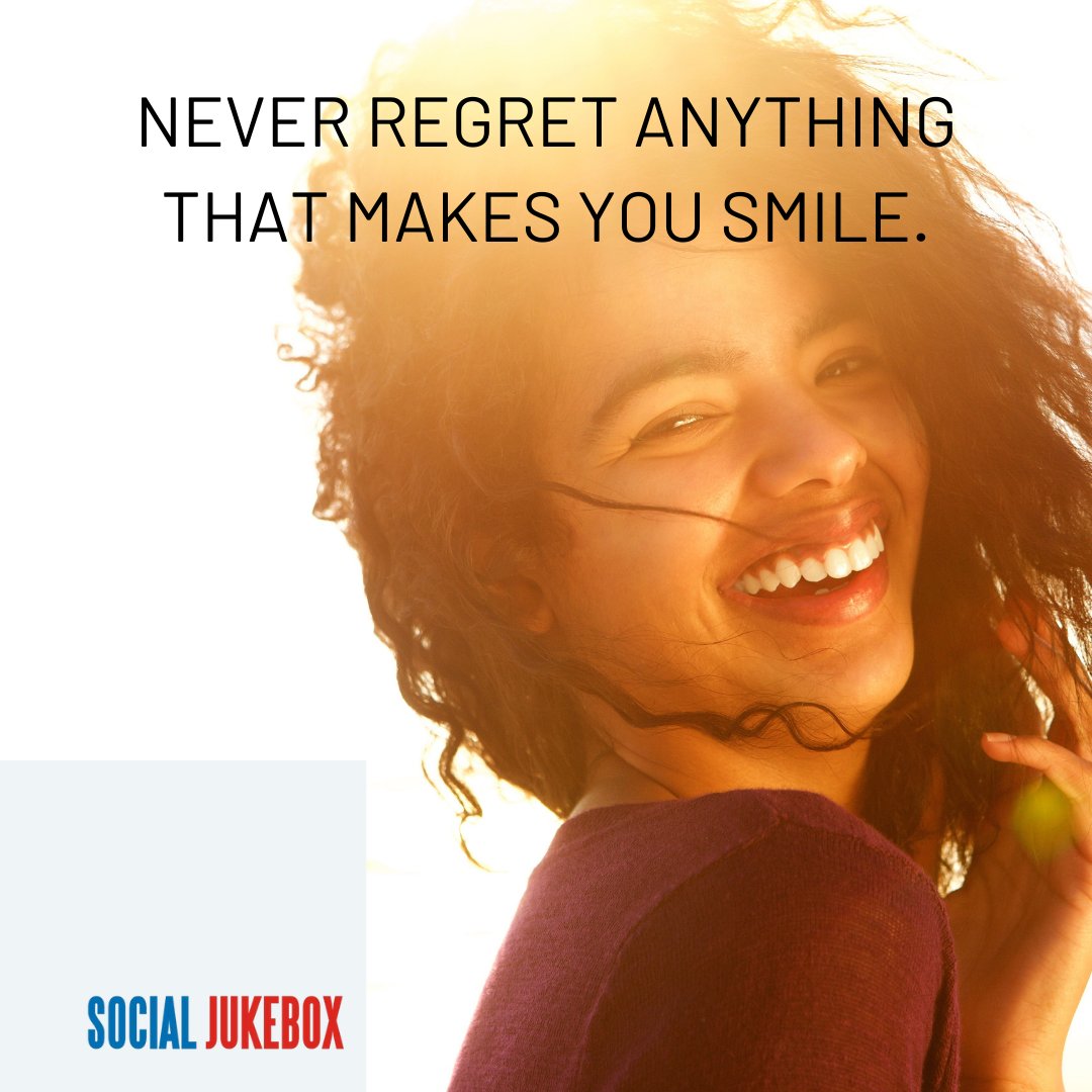 SocialJukebox's tweet photo. No regrets. ? https://t.co/Xtk7s6qTGy