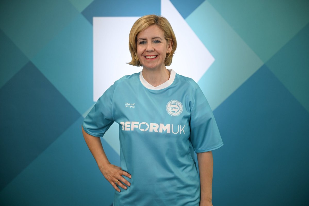LibUnderRightWingFeet (@libunderfoot) on Twitter photo The smart, beautiful and talented Goddeses of Reform UK showcasing their new shirt! Make sure to buy one!
<a href="/andreajenkyns/">Dame Andrea Jenkyns DBE 🇬🇧</a>
<a href="/LeaderofKCC/">Linden Kemkaran</a>
<a href="/policylaila/">Laila Cunningham</a>
<a href="/SarahForRuncorn/">Sarah Pochin MP</a>
<a href="/CllrONeill/">Cllr Annie May O’Neill</a>
ReformFC.com The smart, beautiful and talented Goddeses of Reform UK showcasing their new shirt! Make sure to buy one!
<a href="/andreajenkyns/">Dame Andrea Jenkyns DBE 🇬🇧</a>
<a href="/LeaderofKCC/">Linden Kemkaran</a>
<a href="/policylaila/">Laila Cunningham</a>
<a href="/SarahForRuncorn/">Sarah Pochin MP</a>
<a href="/CllrONeill/">Cllr Annie May O’Neill</a>
ReformFC.com