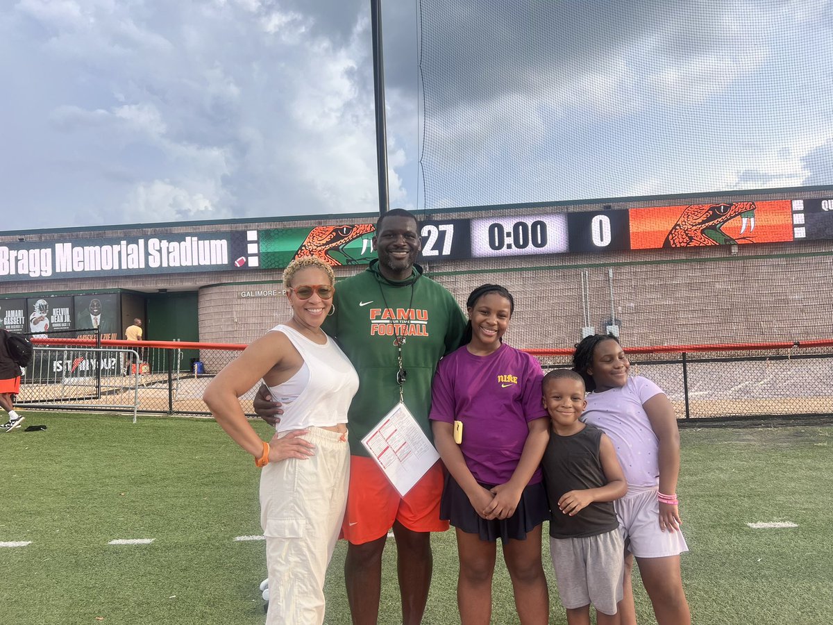 Family + Football = Everything 🐍🏈 #TrainingCamp