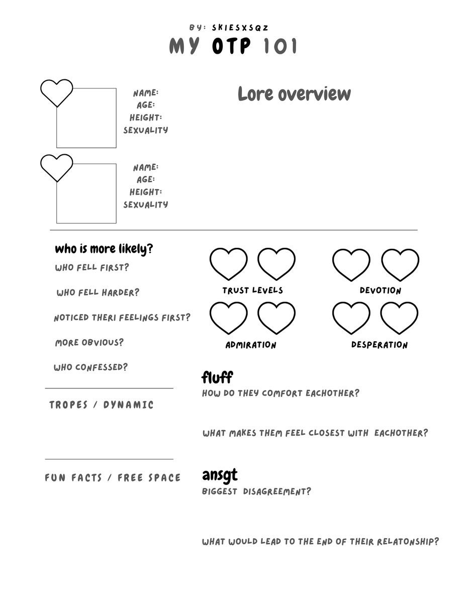 Yumeverses's tweet photo. 🌷 media / reference
Fill this out with your ship !!! https://t.co/6SuJuOtxiJ