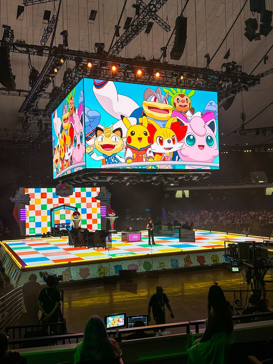 PhillyBeatzU | BeatzGames (@phillybeatzu) on Twitter photo For the First time ever in <a href="/Pokemon/">Pokémon @ #PokemonWorlds</a> World Championship history the Finals are happening in a Stadium! Look how insane this looks! #Pokemon_partner #expenses_paid For the First time ever in <a href="/Pokemon/">Pokémon @ #PokemonWorlds</a> World Championship history the Finals are happening in a Stadium! Look how insane this looks! #Pokemon_partner #expenses_paid