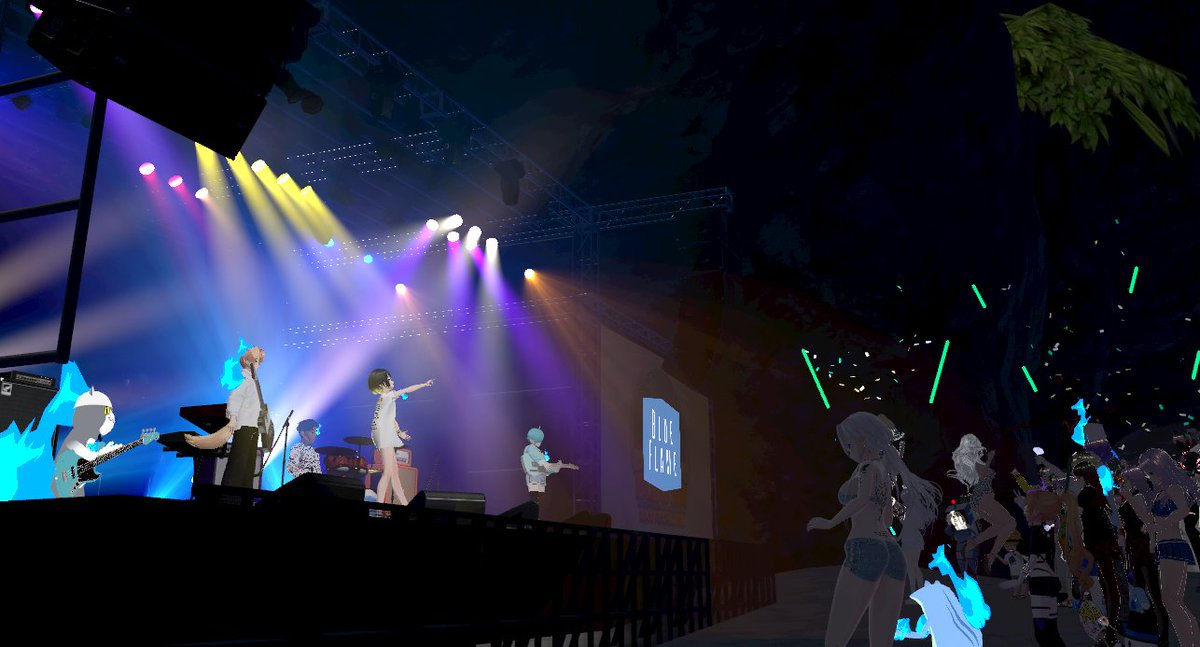 MAS_PRO's tweet image. ISLAND JAM ROCK FESTIVAL 2025 DAY2
DAY2も盛り上がったIJRF!
BLUE FLAMEは野外ライブでもかっこいい。おはよう真夜中さんの歌声が無人島の夜を裂く!

#IJRF2025 #cluster #BLUEFLAME