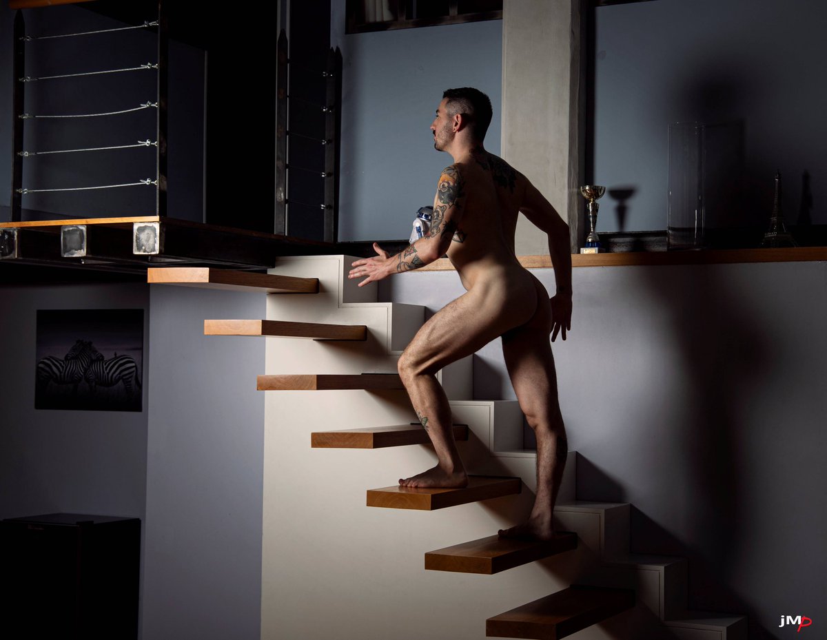Light &amp; shadows <a href="/Alexxlutter/">Alexx Lutter</a> 
#dark #stairs #poses