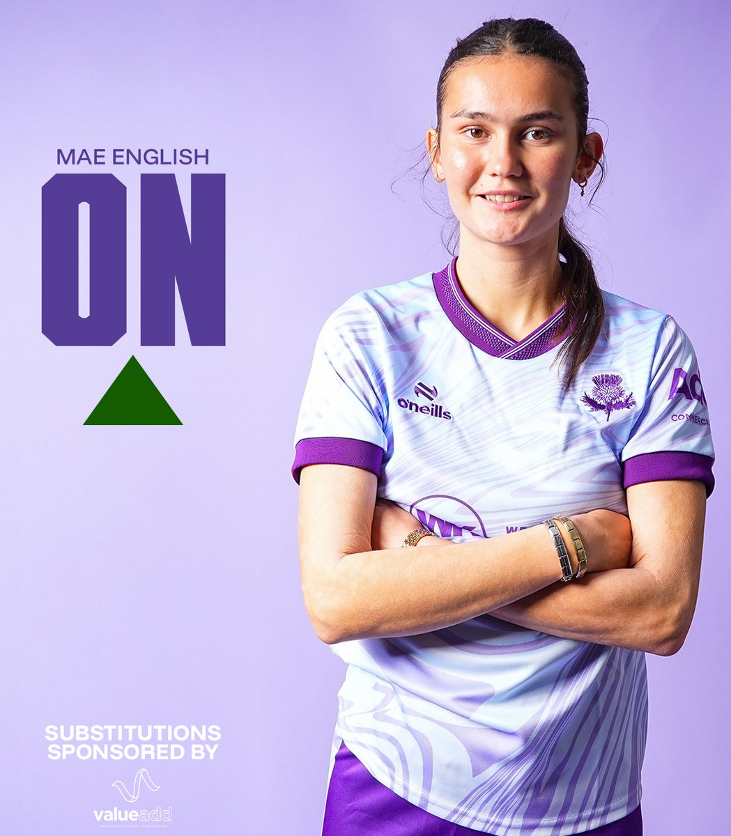 ThistleWFC's tweet image. Partick Thistle substitution sponsored by @ValueAddBiz

Mae English  replaces Rebecca McAllister

70'| Hamilton 1 v 1 Thistle

#HAWFCvPTWFC #YourClubYourColours