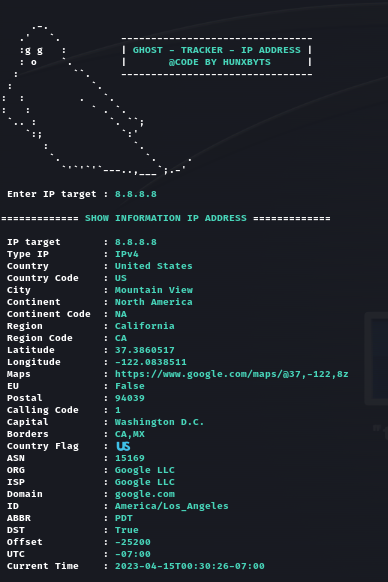 DarkWebInformer's tweet image. GhostTrack: Useful tool to track IP, Phone, and Username

GitHub: github.com/HunxByts/Ghost…