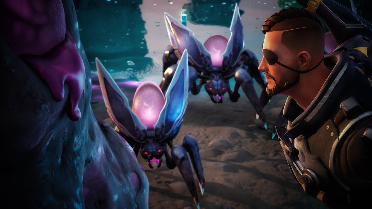 Segunda wave de la Sesión de Fotos al Soldadito Insecticida... No te había comentado que para la ocasión le he quitado el Casco. No te importa. Te quiero. Adiós ☕
#Fortnite 
#Fortography 

🔹#EpicPartner | #Ad