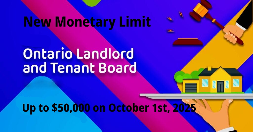 As  of October 1, 2025, the Ontario Small Claims Court will handle civil disputes  up to $50,000, up from the current $35,000.
The #LTB maximum  monetary jurisdiction mirrors  Small Claims, so as of Oct. 1st, you can get judgments for  up to $50,000 whether for rent, damage etc.
