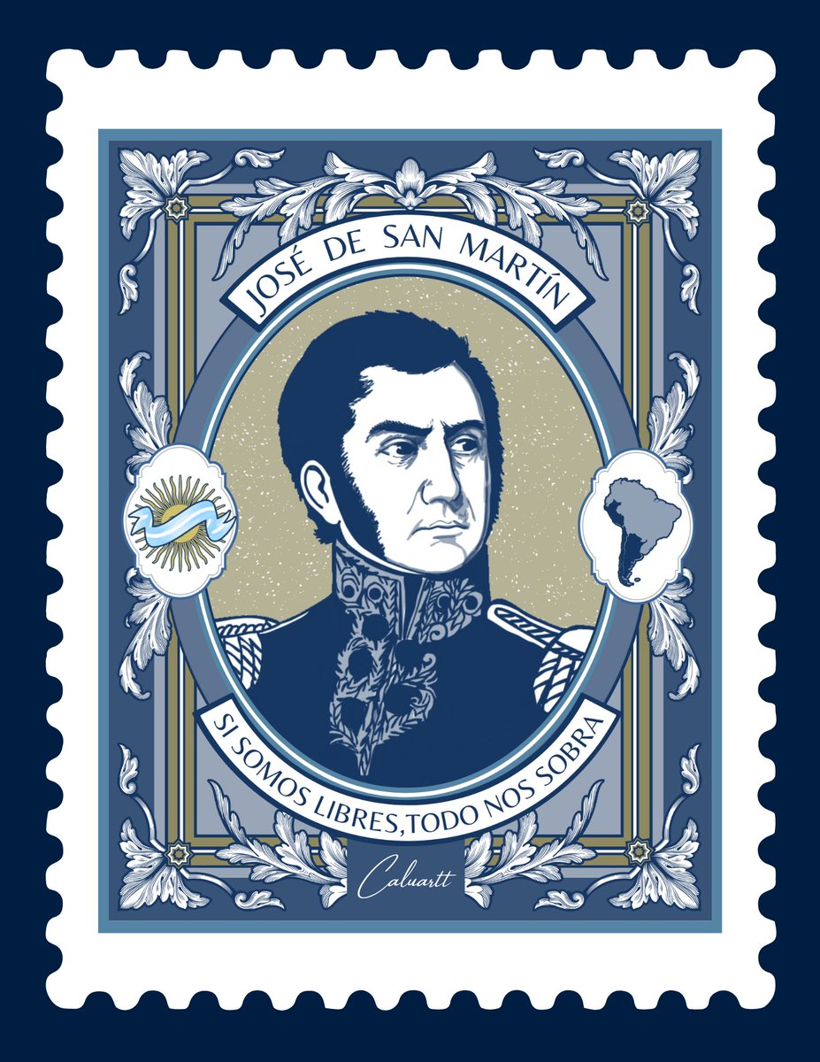 caluartt65038's tweet photo. En un nuevo aniversario del paso a la inmortalidad del General José de San Martín, rindo homenaje al Padre de la Patria con esta ilustración.
Su legado de coraje, libertad y unión sigue vivo en cada lucha del pueblo latinoamericano.

“Si somos libres, todo nos sobra” 🇦🇷 https://t.co/3wOcn4i0cy