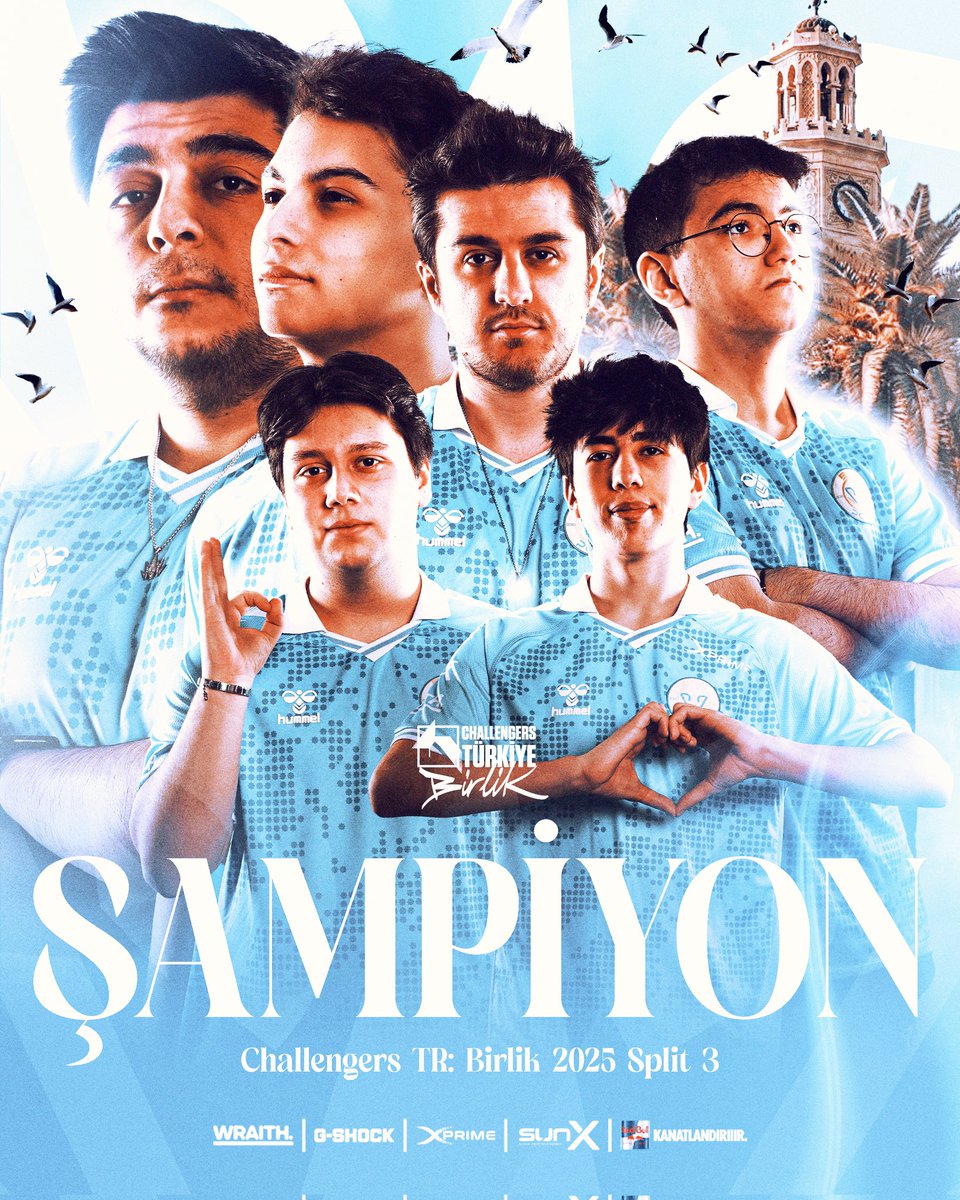 🏆 Ş 4 M P 1 Y O N 🏆

Challengers TR: Birlik Ligi 2025 Split 3'ü şampiyon tamamlıyoruz! 💯

#BBLPCIFIC