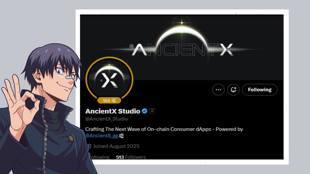 Insik (@insikweb3) on Twitter photo AncientX Studio is where <a href="/Ancient8_gg/">Ancient8 (🎮,🟢)</a> turns conviction into reality.
Ideas do not sit on a whiteboard, they are shaped into games and consumer apps that anyone can pick up without thinking about wallets or blockchains.
Inside the studio, builders move with urgency and AncientX Studio is where <a href="/Ancient8_gg/">Ancient8 (🎮,🟢)</a> turns conviction into reality.
Ideas do not sit on a whiteboard, they are shaped into games and consumer apps that anyone can pick up without thinking about wallets or blockchains.
Inside the studio, builders move with urgency and