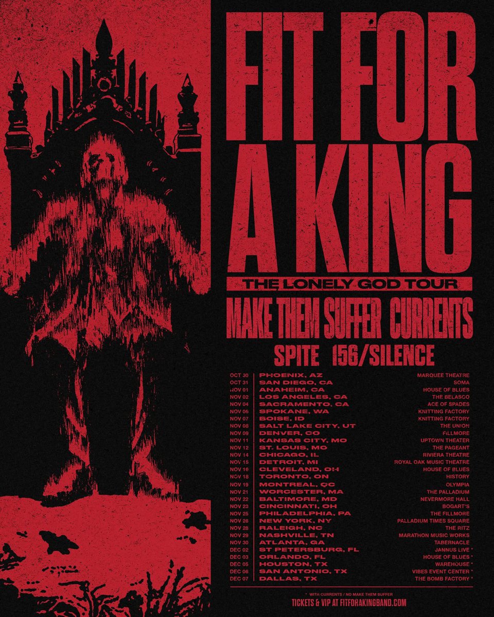 I can’t wait to tour with 156 Silence. “People Watching” is one of my favorite records of the last 5 years. This lineup is just so good.