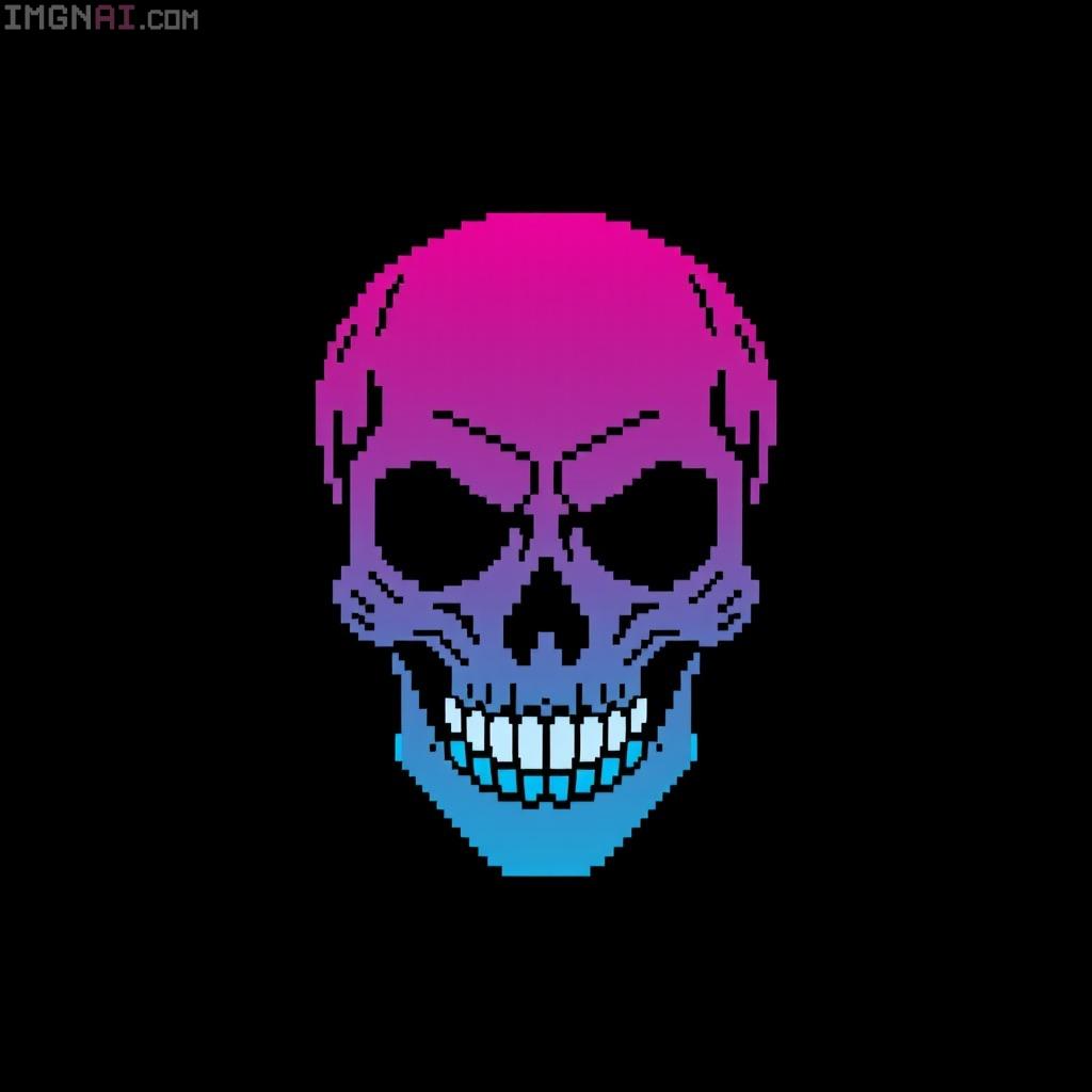 volt46.art (๐,๐) | โ: (@46volt) on Twitter photo We used <a href="/imgn_ai/">imgnAI by IMGN Labs</a> engine for a few projects that weren't specifically NSFW and it behaved admirably, so much so that it remains our go to solution for generally based, memetic and artistic needs.
This pixel skull generated earlier this year for our Afterthought project is a good We used <a href="/imgn_ai/">imgnAI by IMGN Labs</a> engine for a few projects that weren't specifically NSFW and it behaved admirably, so much so that it remains our go to solution for generally based, memetic and artistic needs.
This pixel skull generated earlier this year for our Afterthought project is a good