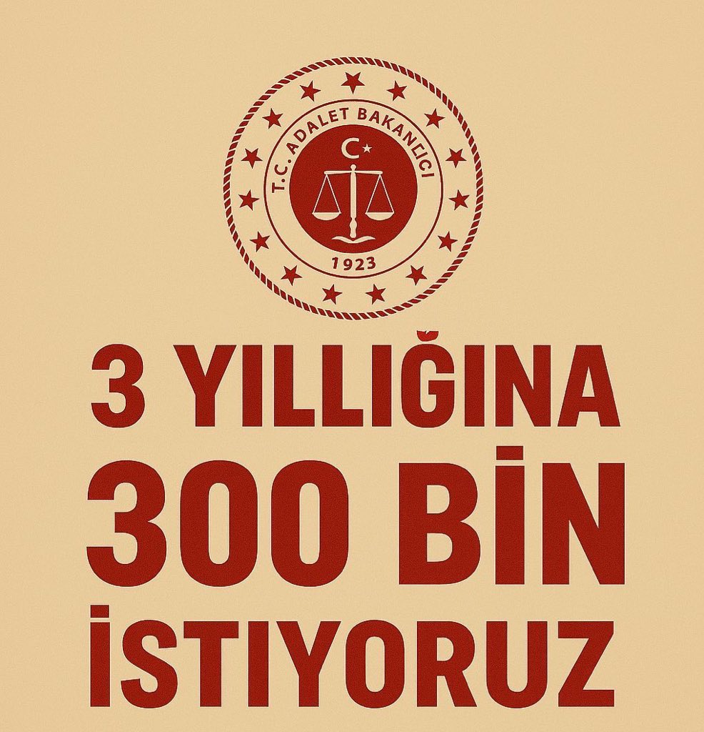 acikcezaevi's tweet photo. Adalet Bakanlığı 3 Yıl İçinde Bankalara Kazandıracağı Paradan Hakkını İstiyor.

Bankalar Millete, Devlete, Memura Desteğini Vermeli ve Elini Taşın Altına Koymalıdır  @RTErdogan @dbdevletbahceli @yilmaztunc @memetsimsek #AdaletKararlı300Bin https://t.co/PwhDM6icVD