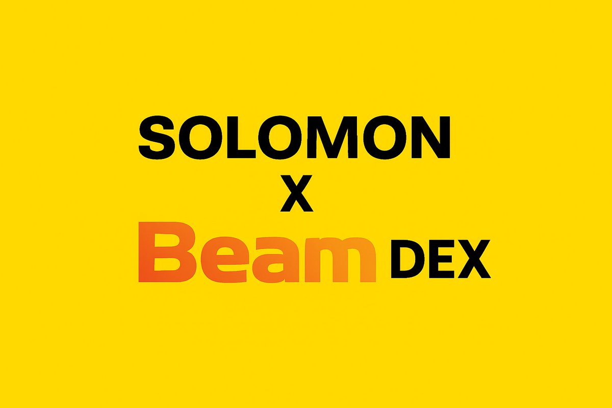 SolomonH_Q's tweet photo. 5/
Future-Proof
With cross-chain bridges & Confidential Assets, @beam_dex is building the next generation of private, borderless DeFi.
The future is here. Join the discord channel for more information https://t.co/w95pzmuuVA
#BeamDEX #CryptoScam https://t.co/BfxQMqMjJT