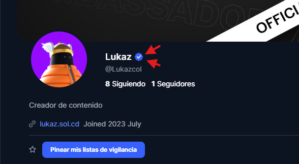 Lucasᶜᵒˡ (@lucascol_) on Twitter photo Eso fue muy rápido 😱
Ahora mi cuenta de <a href="/CoinMarketCap/">CoinMarketCap</a> está verificada.
Por aquí mi primer post en #CMC , vamos a seguirnos
coinmarketcap.com/community/es/p… Eso fue muy rápido 😱
Ahora mi cuenta de <a href="/CoinMarketCap/">CoinMarketCap</a> está verificada.
Por aquí mi primer post en #CMC , vamos a seguirnos
coinmarketcap.com/community/es/p…