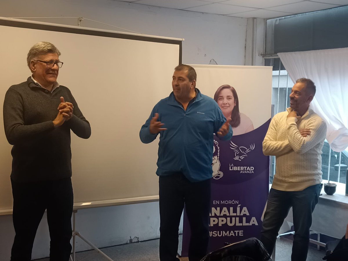mculatto's tweet photo. Gracias Fernando Trabucco y grupo Prax por la gran charla de ayer! @AZappullaOk @arieldiwanok @cris.morales2025 #LaProvinciaSeVistedeVioleta https://t.co/sNLR85ILi6