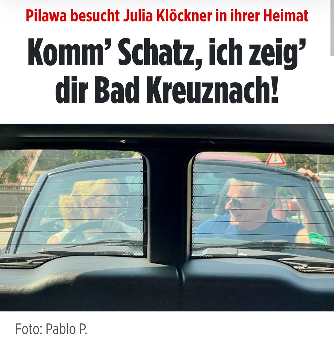 Bereits seit fünf Stunden saß Pablo P. im Kofferraum des Mini Clubman, der vom Praktikanten der Fotoredaktion ebenso lang durch den einzigen Kreisverkehr in Bad Kreuznach gesteuert wurde. Irgendwann müssen sie doch hier vorbei kommen, dachte er sich und biss in seine letzte Bifi.