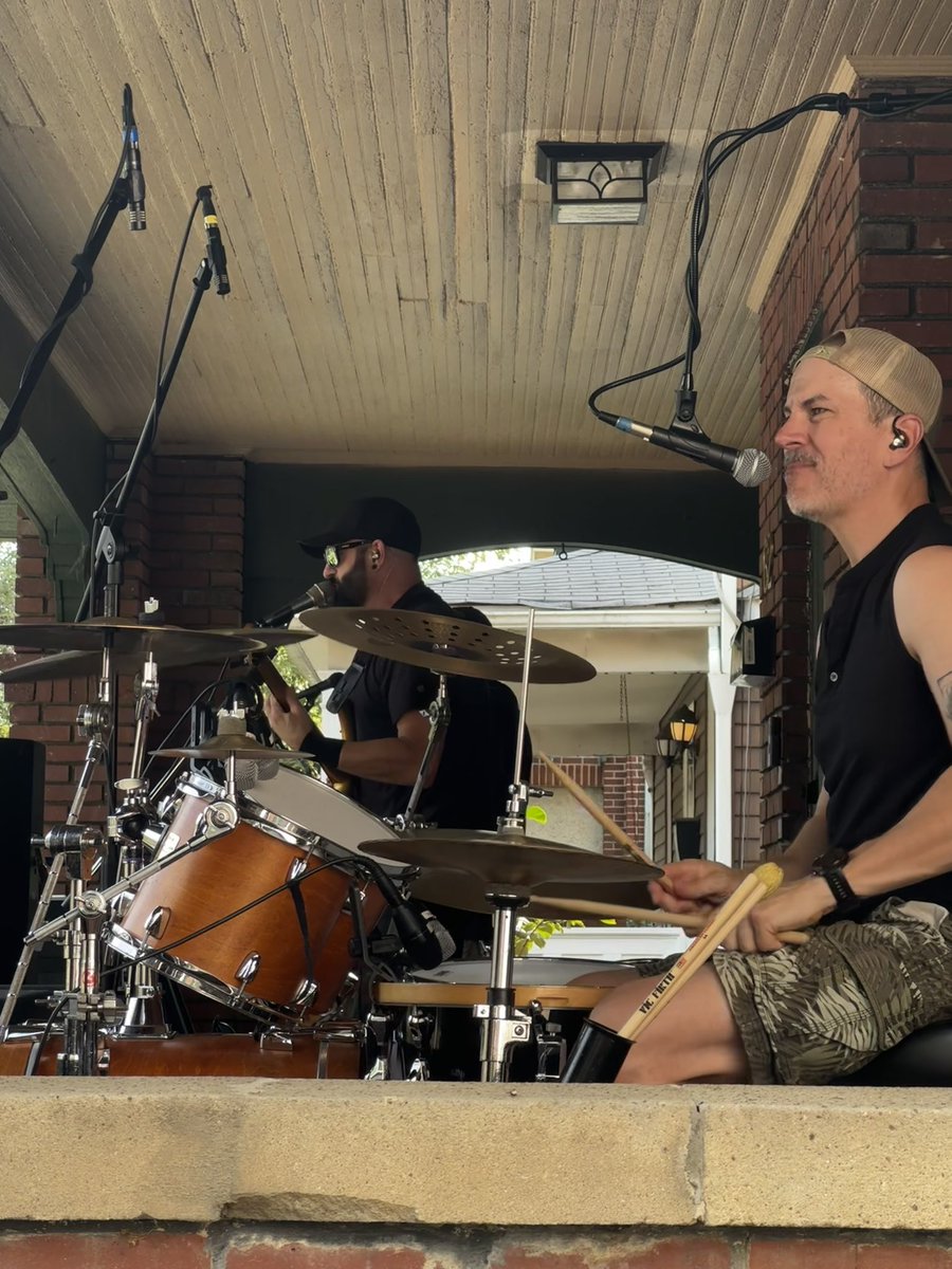 oppmusic's tweet photo. PorchRokr was a scorcher but a blast! Thank you to everyone who came to the show or stopped by to catch a song or two. It was an amazing experience to be a part of. We hope everyone had a great time. 🧩 https://t.co/pOqh3igsTs