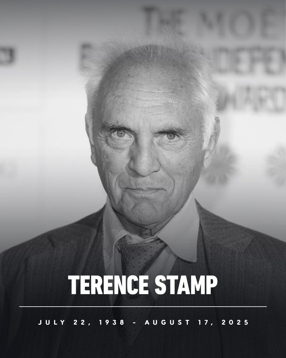 AlertaNews24's tweet photo. TERENCE STAMP (1938-2025) https://t.co/O1jqMiXpL4