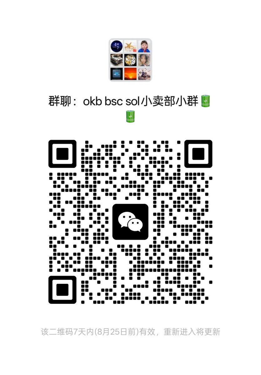 milesjnixon's tweet photo. 最近链上行情来了,我们团队也基本上跟上了okb这波行情,xdog内盘开始,在dyor射出去的币我们很多都是早期参与,之前拉的一个小群,有喜欢投研的朋友可以扫进来一起交流,有好的第一时间群里分享,群里不要发广告,貔貅,到两百人封群
#dyorswap #XLayer #okx #okb #xdog https://t.co/HhS6hGouCX