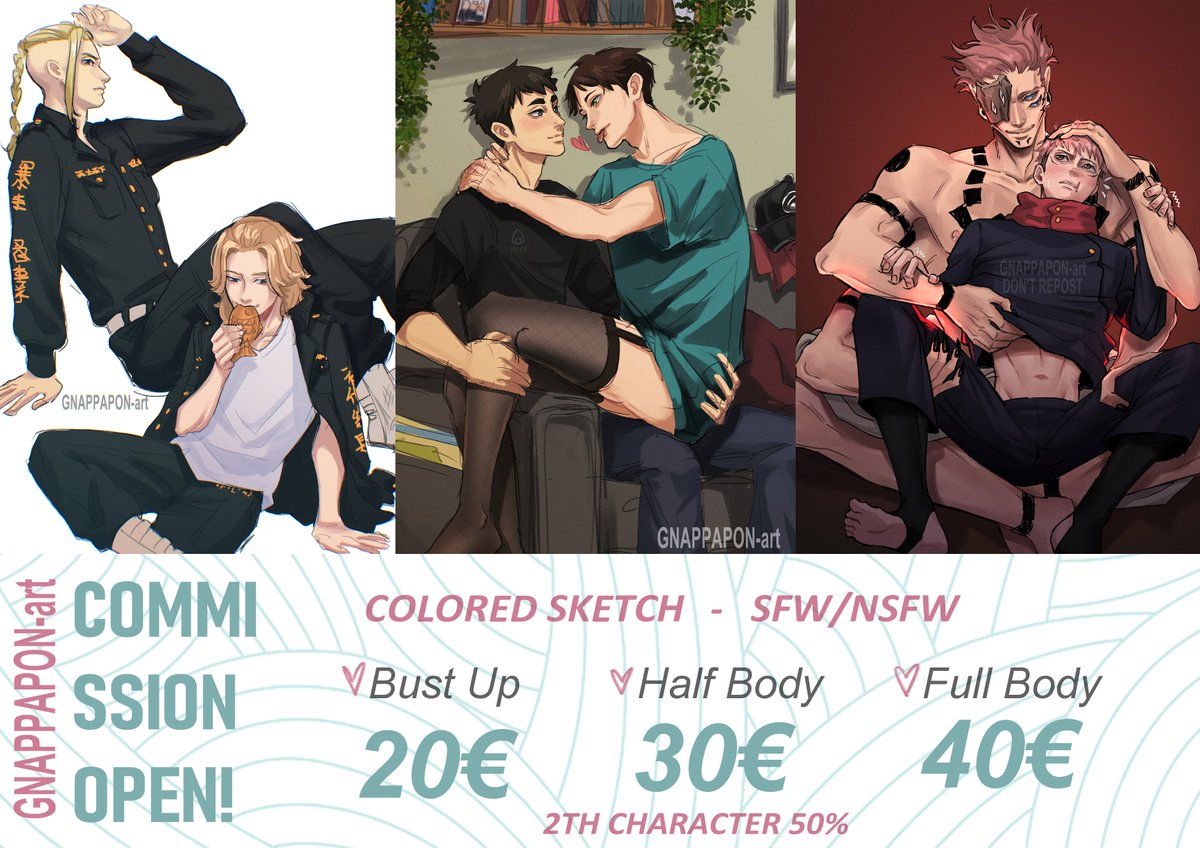 GNAPPAPON-art🔞DON'T REPOST-COMMISSION OPEN tweet media