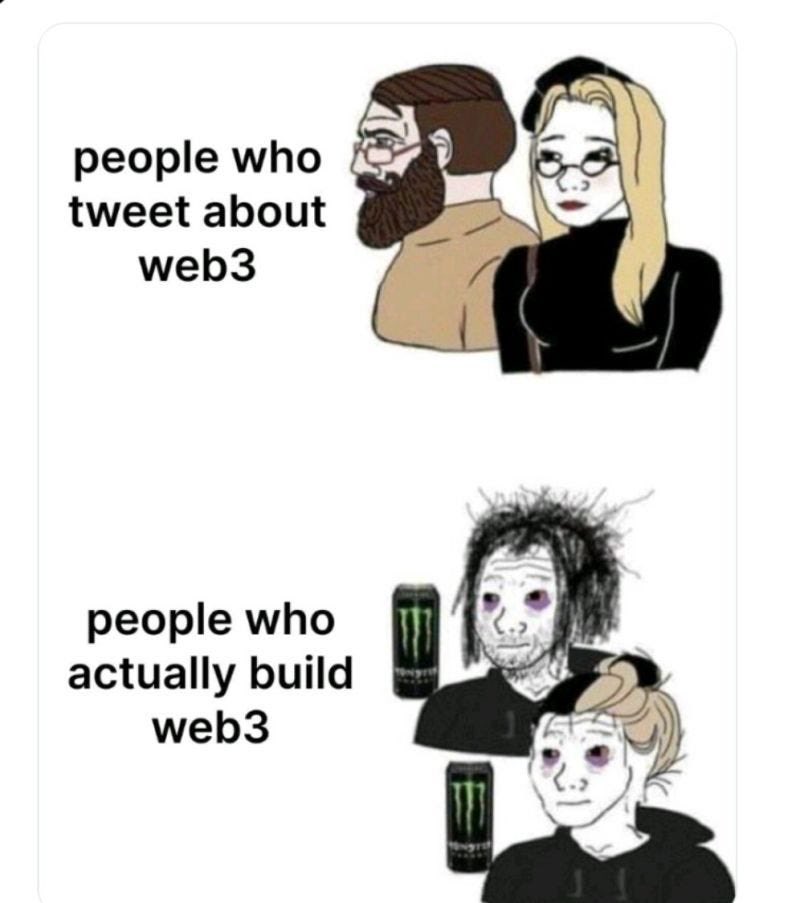 flare_k7's tweet image. Web3: tweets vs reality
#web3 #Crypto #blockchains