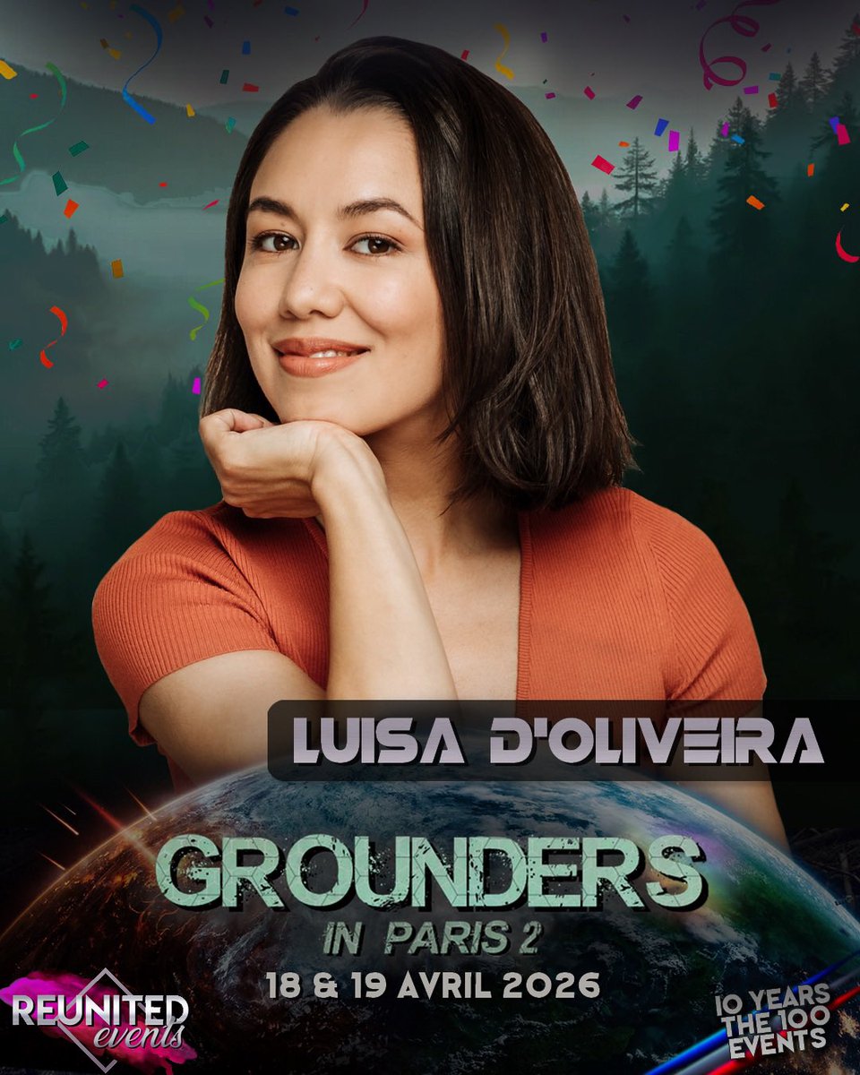 Reunited_Events's tweet photo. 🌎Nous sommes très contentes d'accueillir Luisa d'Oliveira comme première invitée pour Grounders in Paris 2, les 18 &amp; 19 Avril🌲💚
// We are thrilled to welcome Luisa d'Oliveira as our first guest for Grounders in Paris 2, scheduled on April 18 &amp; 19, 2026🌿🪐 https://t.co/jWoMLb74gT