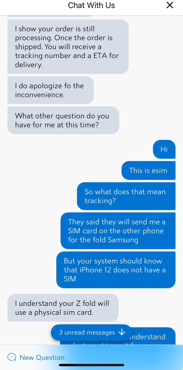 aldrigeong's tweet photo. @GetSpectrum @Ask_Spectrum @Verizon Spectrum, I think you need to upgrade your system. Ordered mobile line yesterday, you guys collected $100 but can’t even activate my Esim. Visible, can do it in minutes. I am keeping my visible. https://t.co/3vx8DiKEOG