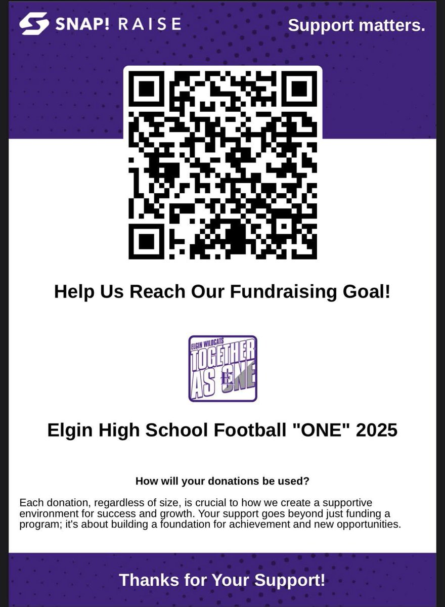 fentrese's tweet photo. It takes a village! With just $5, $10, or $20, we can reach our goal. Today is Decal Day for Varsity—but let’s go further and get our Freshmen and JV looking sharp too! Support our fundraiser and help put decals on every Wildcat helmet!

#OTOTOF #TWW #EXCELLENCE https://t.co/nmuWuAwkKU