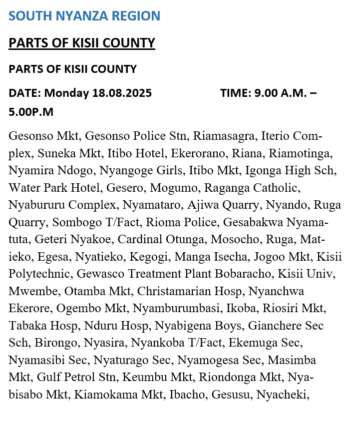 Kenya Power tweet media